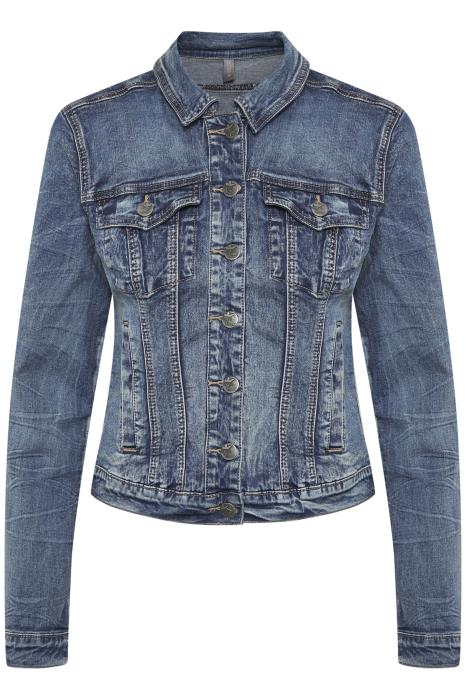 CULTURE CUALIS DENIM JACKET  Seminkjole