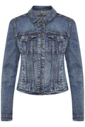 CULTURE CUALIS DENIM JACKET  Seminkjole