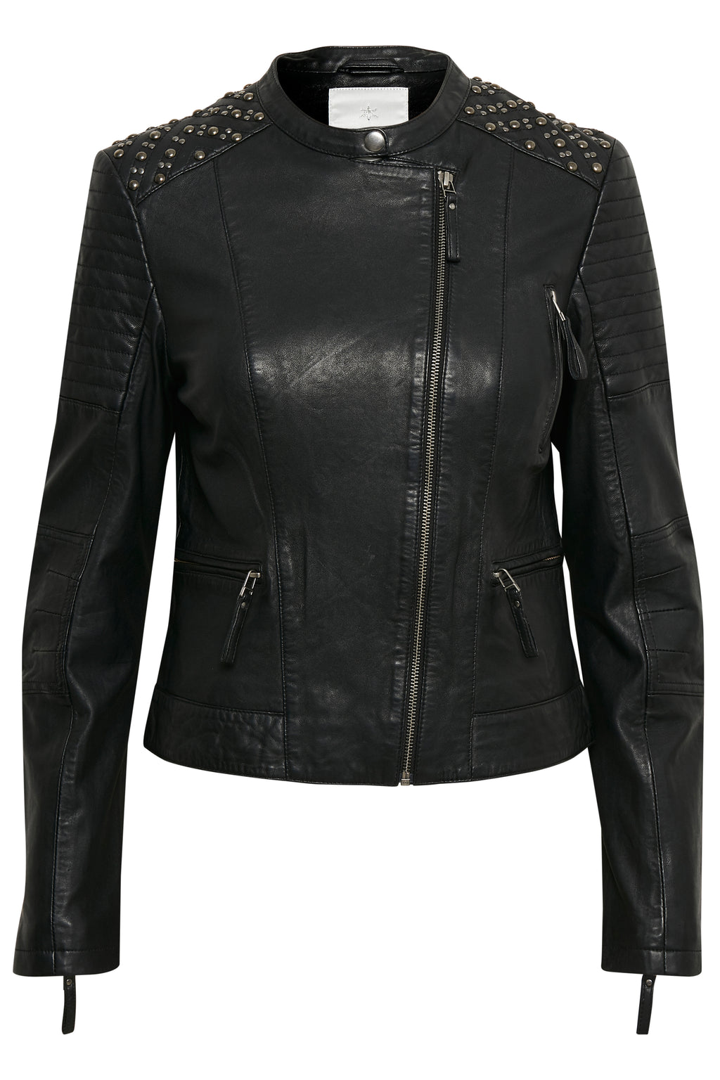 HALINA LEATHER JACKET CULTURE  Seminkjole