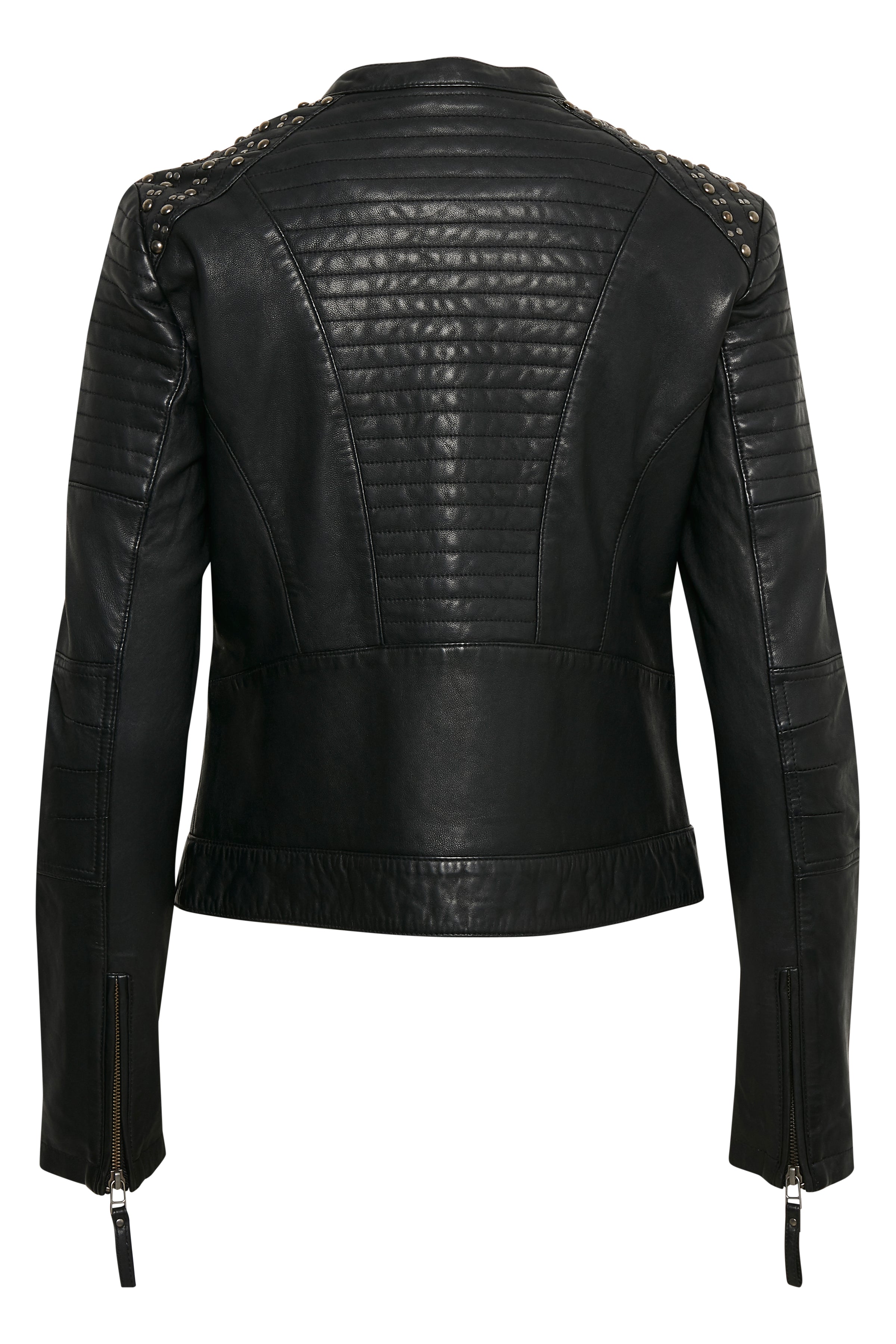 HALINA LEATHER JACKET CULTURE  Seminkjole