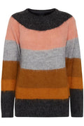 PZGISELLE STRIPED PULLOVER PULZ  Seminkjole
