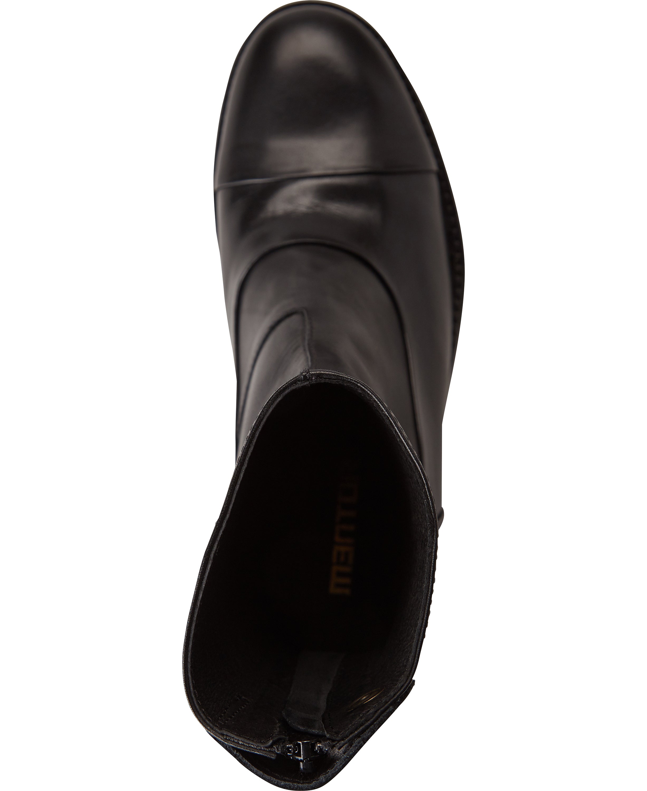 BLACK LEATHER ST&Oslash;VLE MENTOR  Seminkjole