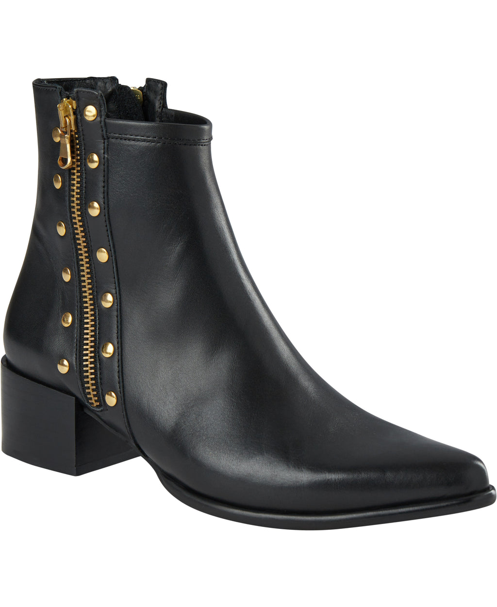 BLACK LEATHER ST&Oslash;VLE MENTOR  Seminkjole