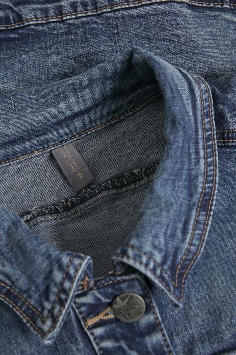 CULTURE CUALIS DENIM JACKET  Seminkjole