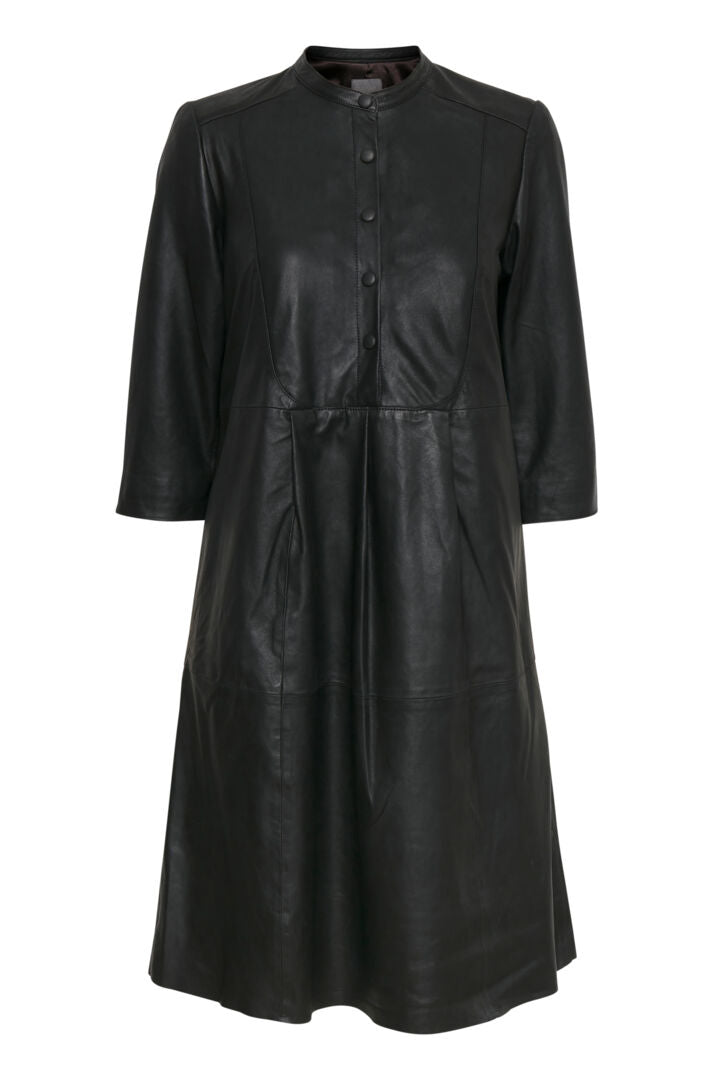 Culture Alina Leather Dress