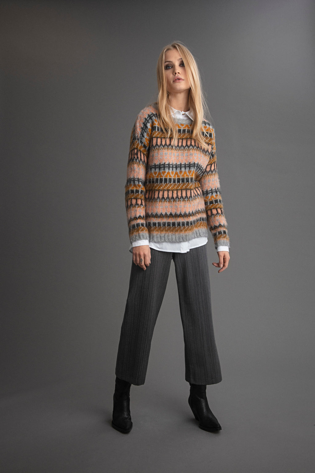 PZLOTTA L/S PULLOVER PULZ  Seminkjole