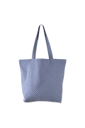 Black Colour Misha Dotted Canvas Shopper (+Farver)