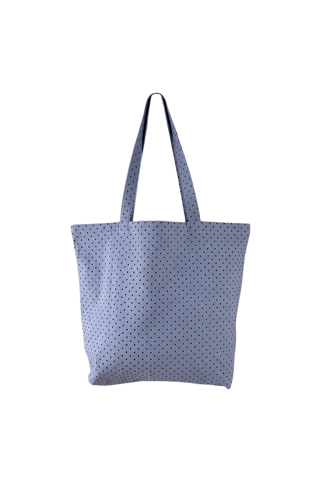 Black Colour Misha Dotted Canvas Shopper (+Farver)