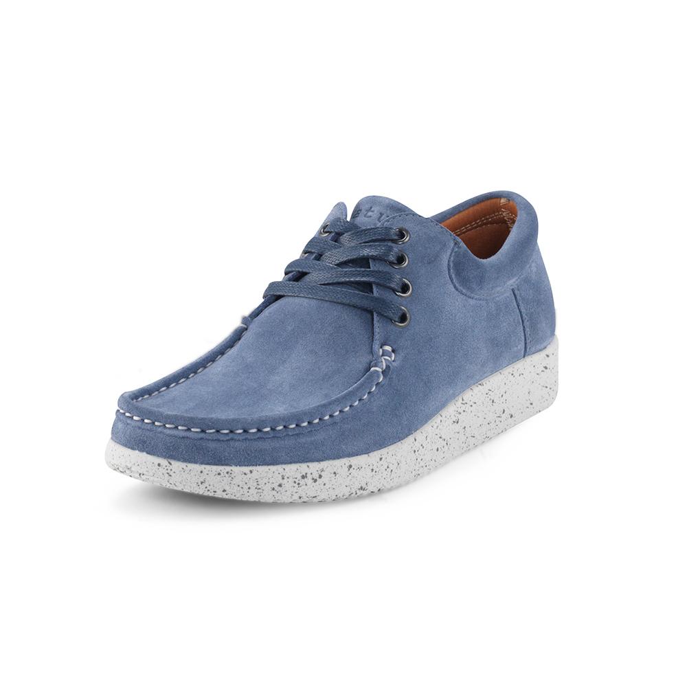 Nature - Anna Suede (Flere Farver) NORDIC BLUE / 36 Seminkjole