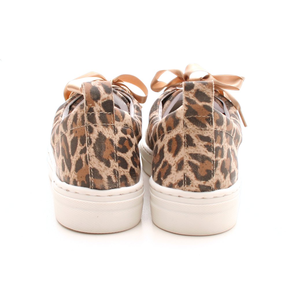 BEIGE LEOPARD SKO Ca&acute;Shott  Seminkjole