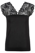 ELONA STRAP TOP CULTURE (+FARVER) SORT / XXL Seminkjole