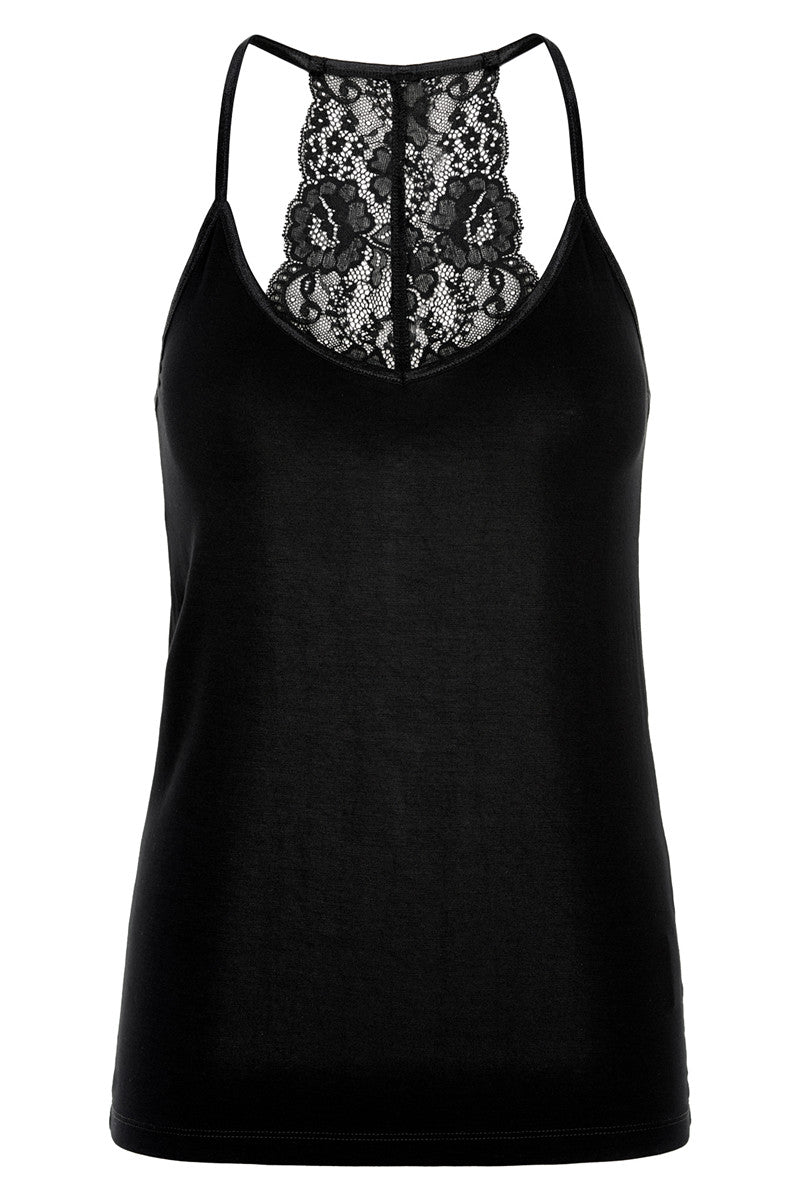 MILLO TOP CULTURE (+FARVER) SORT / XXL Seminkjole