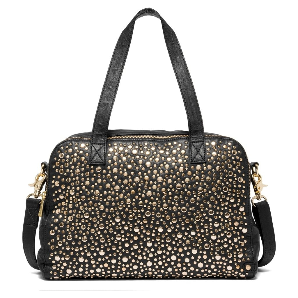 MEDIUM BAG DEPECHE (+FARVER) BLACK/GOLD / ONE Seminkjole