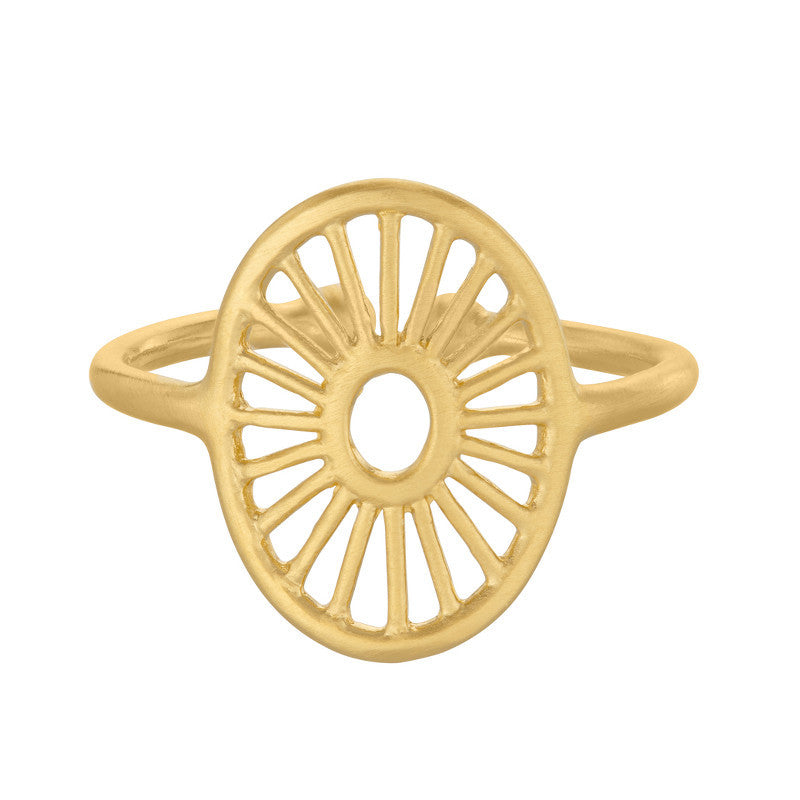 SMALL DAYLIGHT RING PERNILLE CORYDON (+FARVER) GULD / ONE Seminkjole