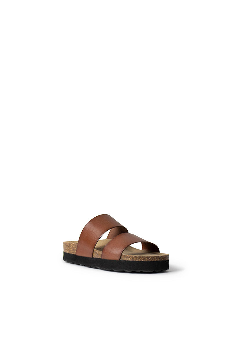 RE.DESIGNED AREE SANDALER(+FARVER) COGNAC / 36 Seminkjole