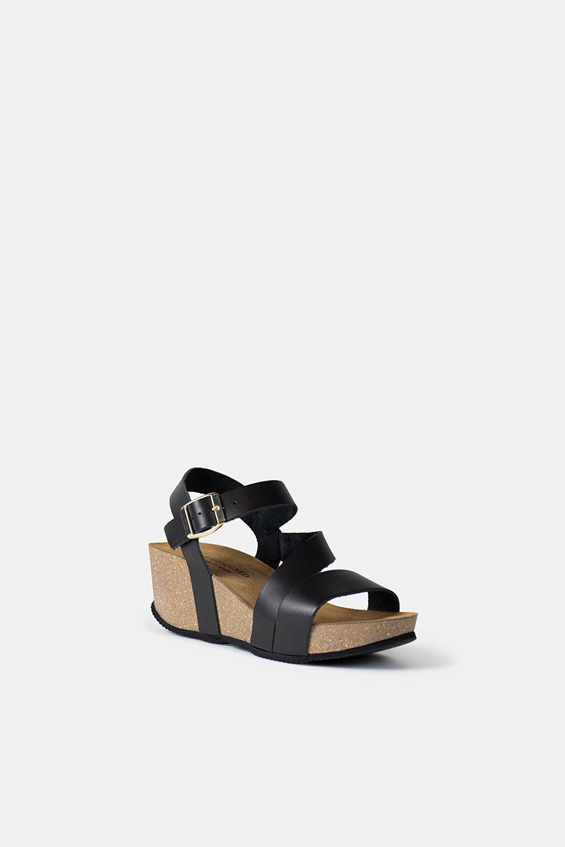 RE.DESIGNED KATY SANDALS(+FARVER) BLACK / 36 Seminkjole