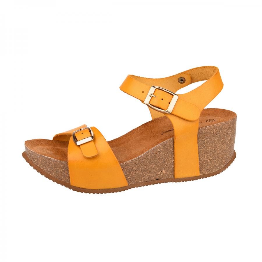 SANDAL BELLA MODA YELLOW / 36 Seminkjole