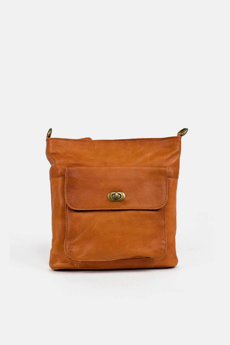 KAY BAG  RE.DESIGNED BY DIXIE (+FARVER) BURNED TAN Seminkjole