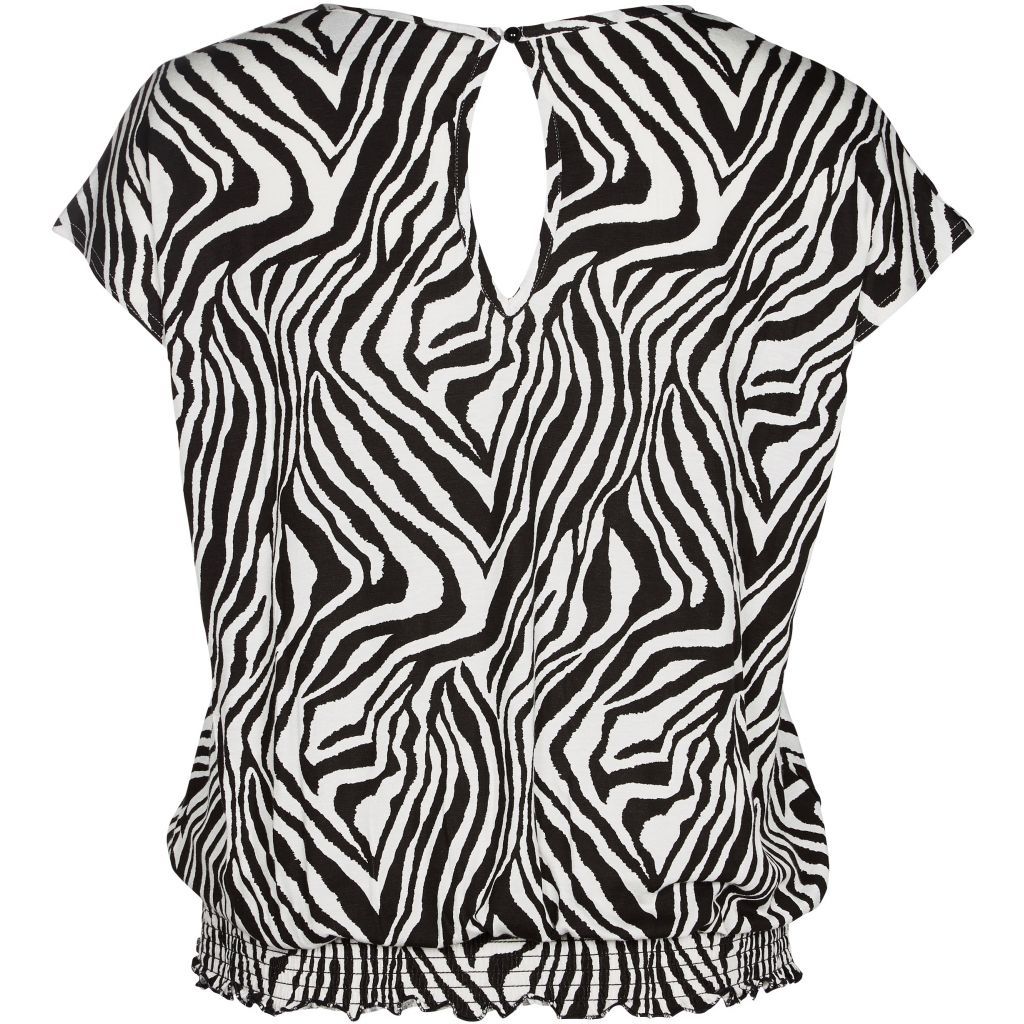 ZEBRA SMOCK BLOUSE ZOEY  Seminkjole