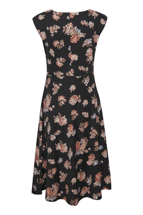 KAVELINA DRESS KAFFE  Seminkjole