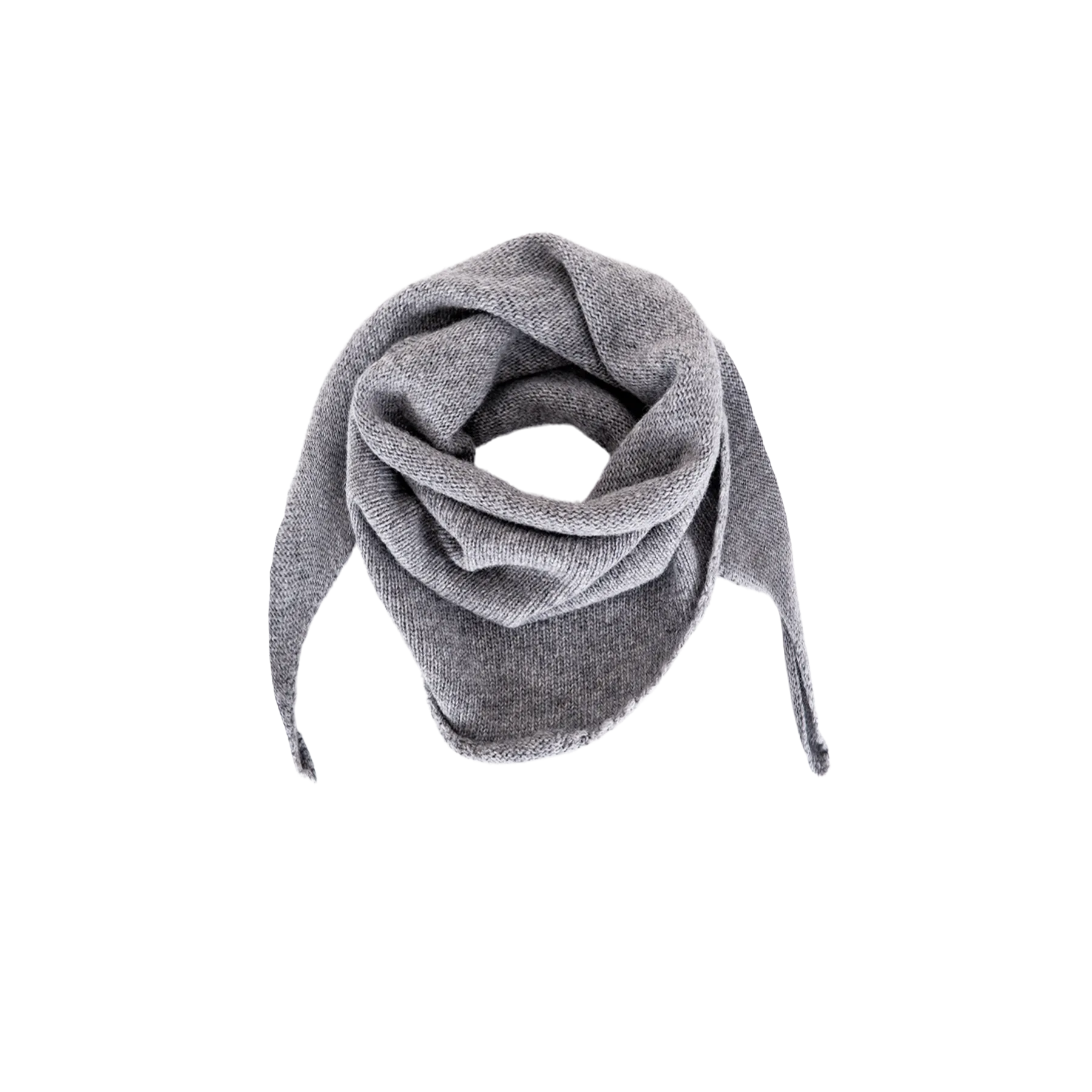 Black Colour Triangle Scarf (+Farver)