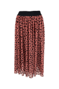 Black Colour Daisie Dot Mesh Skirt (+Farver)
