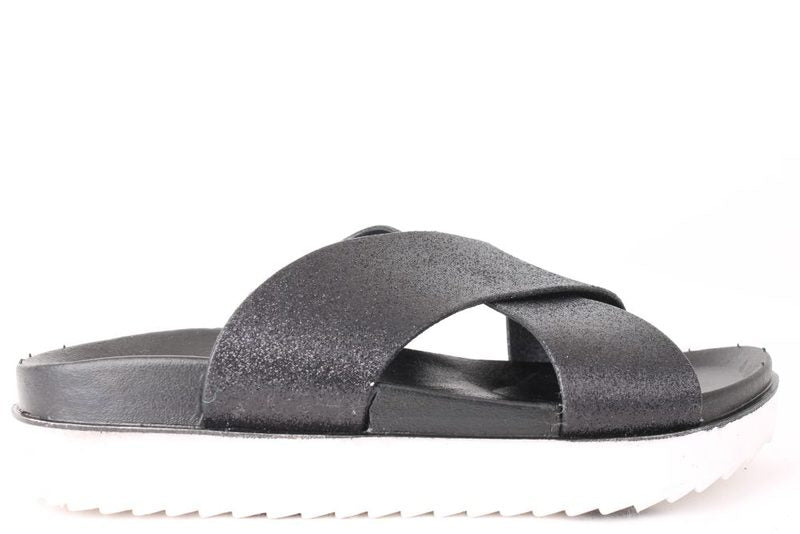 SANDAL . GLIMMER BELLA MODA (+FARVER) BLACK / 36 Seminkjole