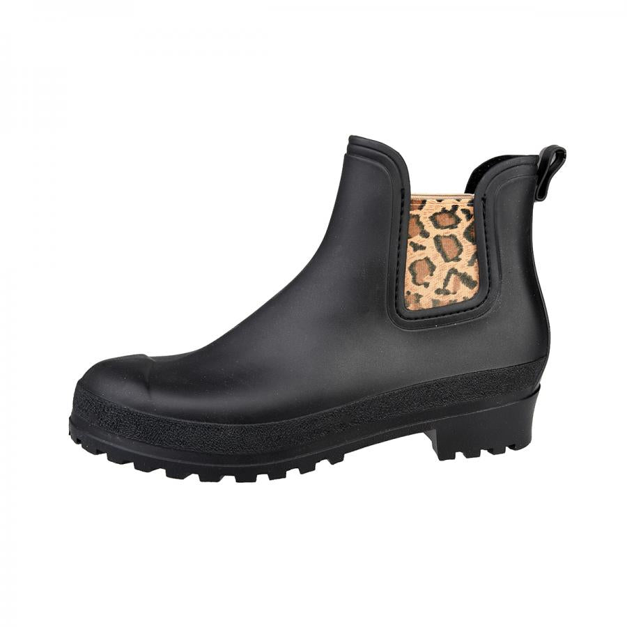 PVC GUMMIST&Oslash;VLE BELLA MODA (+ FARVER) SORT/LEO / 42 Seminkjole