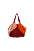 AMBER VELVET TOTE BAG BLACK COLOUR  Seminkjole