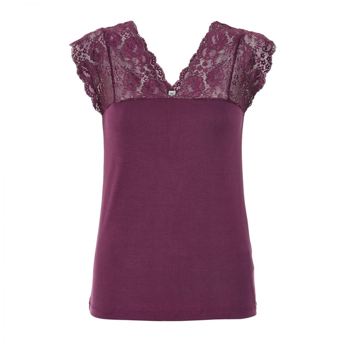 ELONA STRAP TOP CULTURE (+FARVER) BORDEAUX / XXL Seminkjole