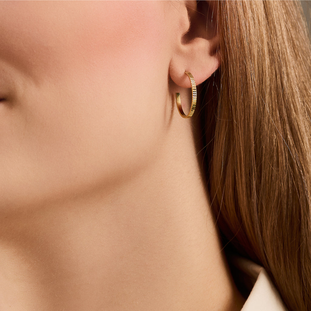 Pernille Corydon Reflection Hoops 20mm (+Farver)