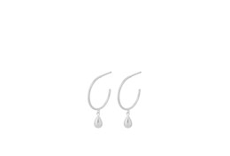 PERNILLE CORYDON WATERDROP HOOPS(+FARVER)