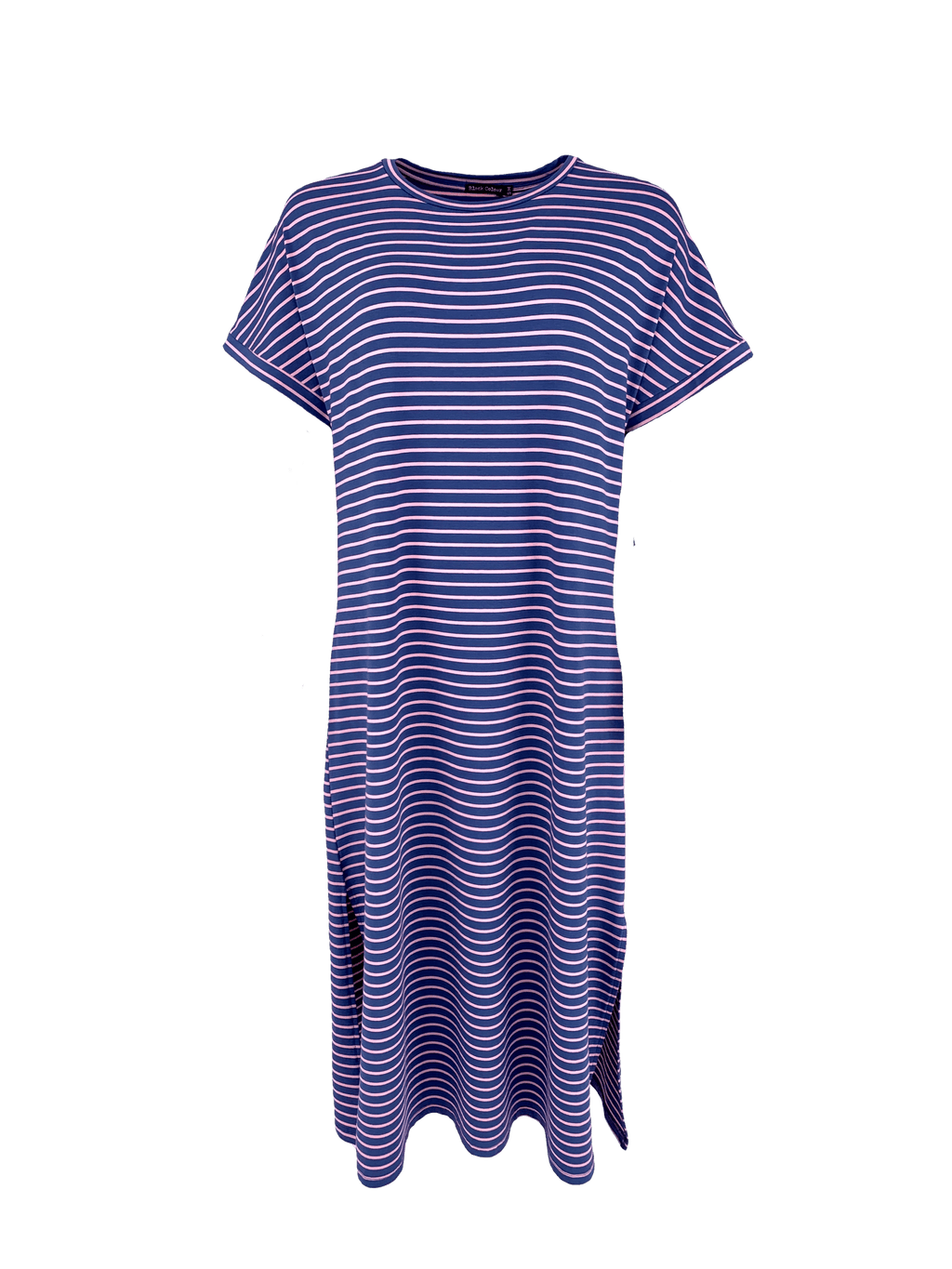 Black Colour Polly Jersey Dress