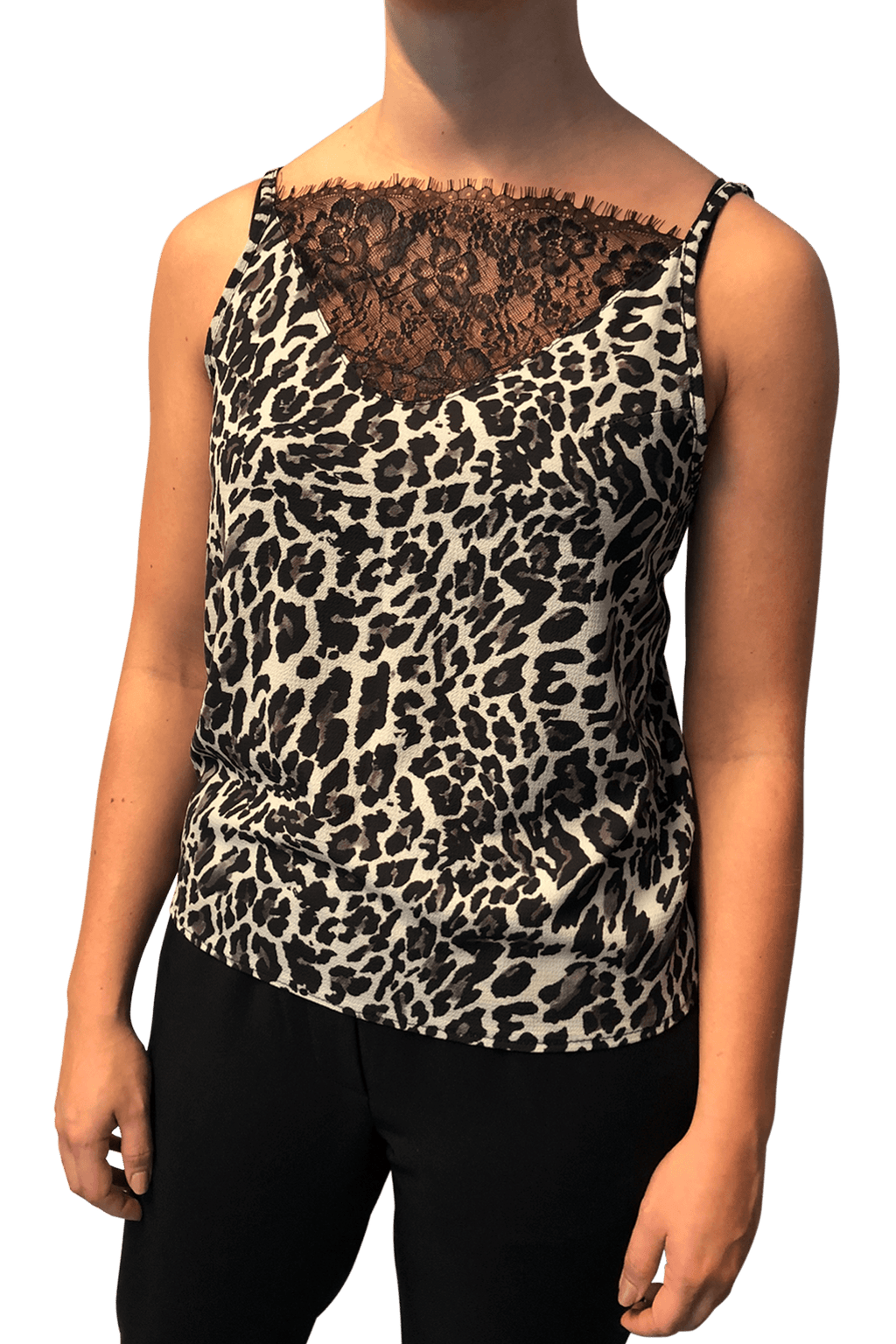 LACE TOP BLACK COLOUR (+FARVER)  Seminkjole