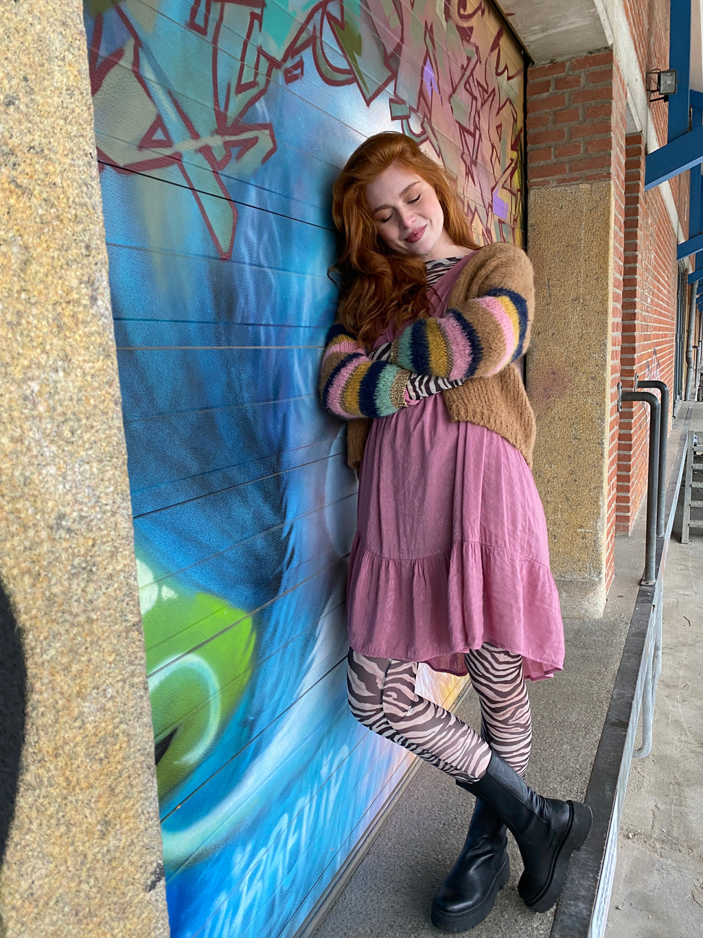 Hera Brushed Knit Cardigan