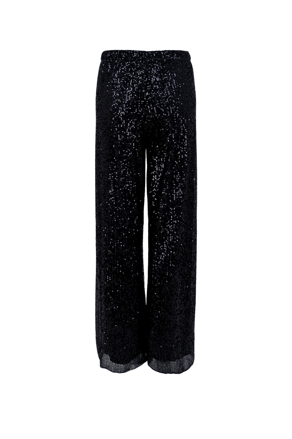 Black Colour Glam Sequin Pant
