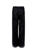 Black Colour Glam Sequin Pant