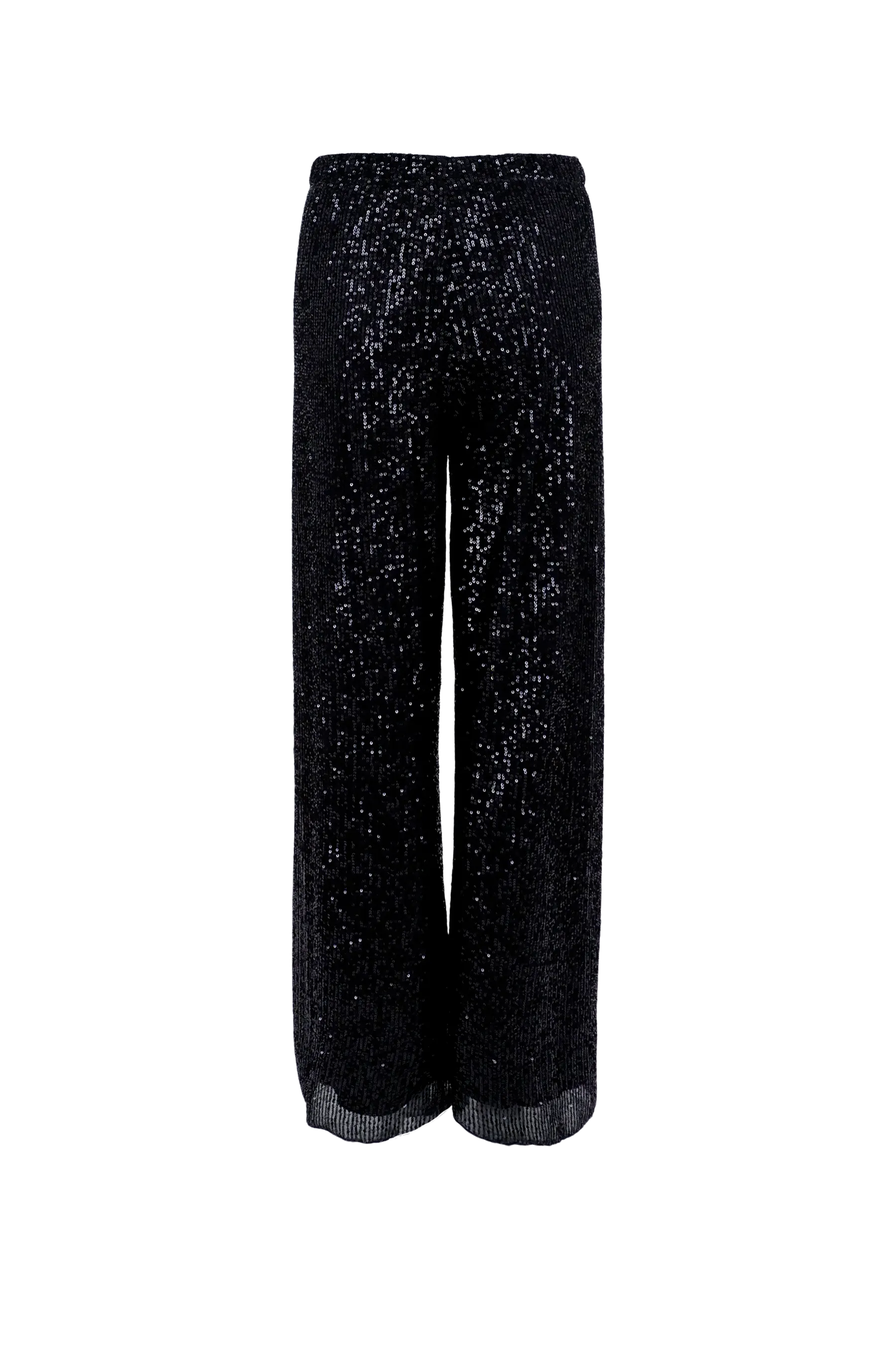 Black Colour Glam Sequin Pant