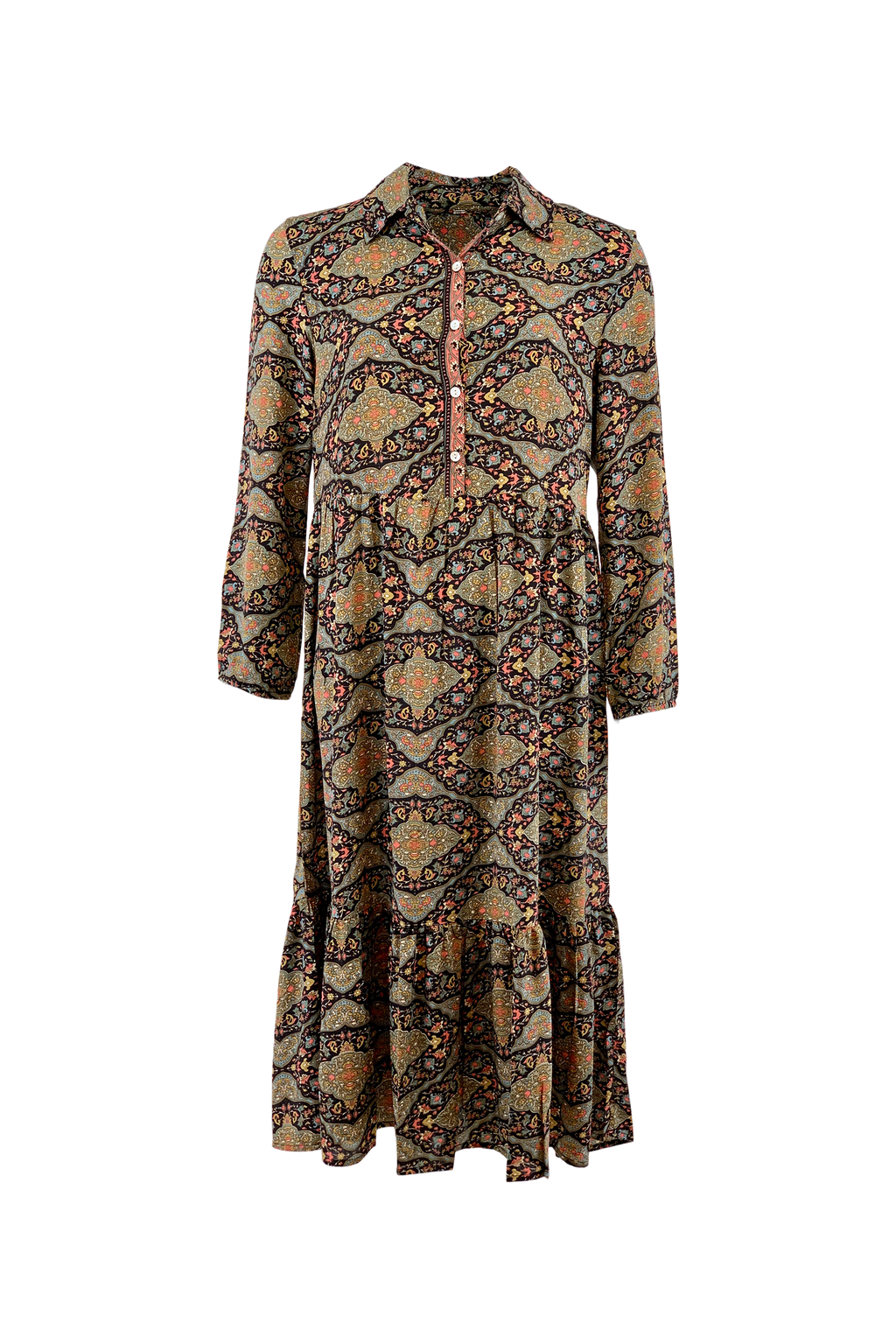 LUNA MAXIDRESS BLACK COLOUR  Seminkjole