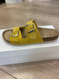 SANDAL BELLA MODA (+FARVER) YELLOW / 36 Seminkjole