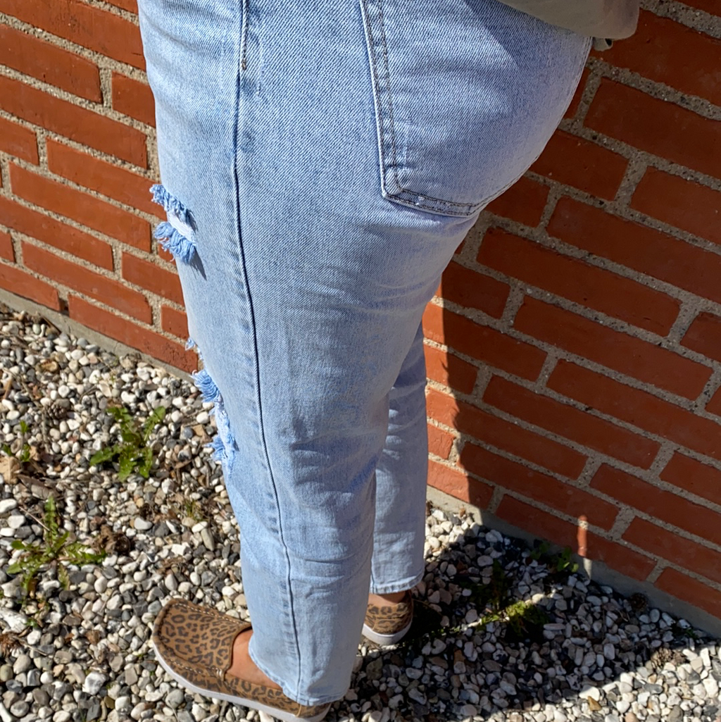 Place Du Jour Jeans med huller
