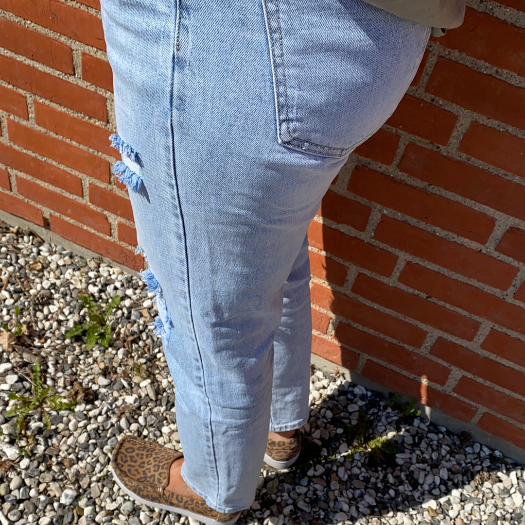 Place Du Jour Jeans med huller
