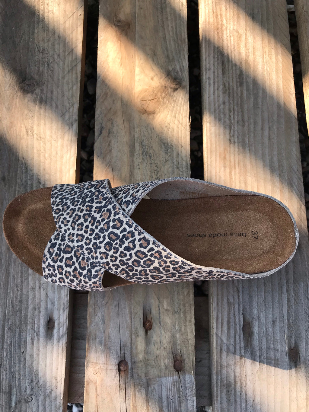SANDAL SLIPPERS BELLA MODA (+FARVER)  Seminkjole