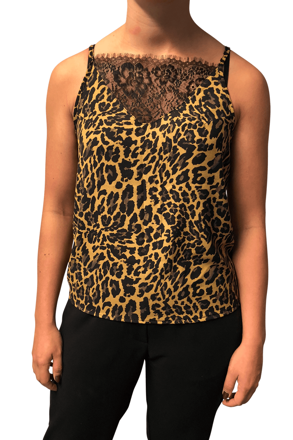 LACE TOP BLACK COLOUR (+FARVER)  Seminkjole