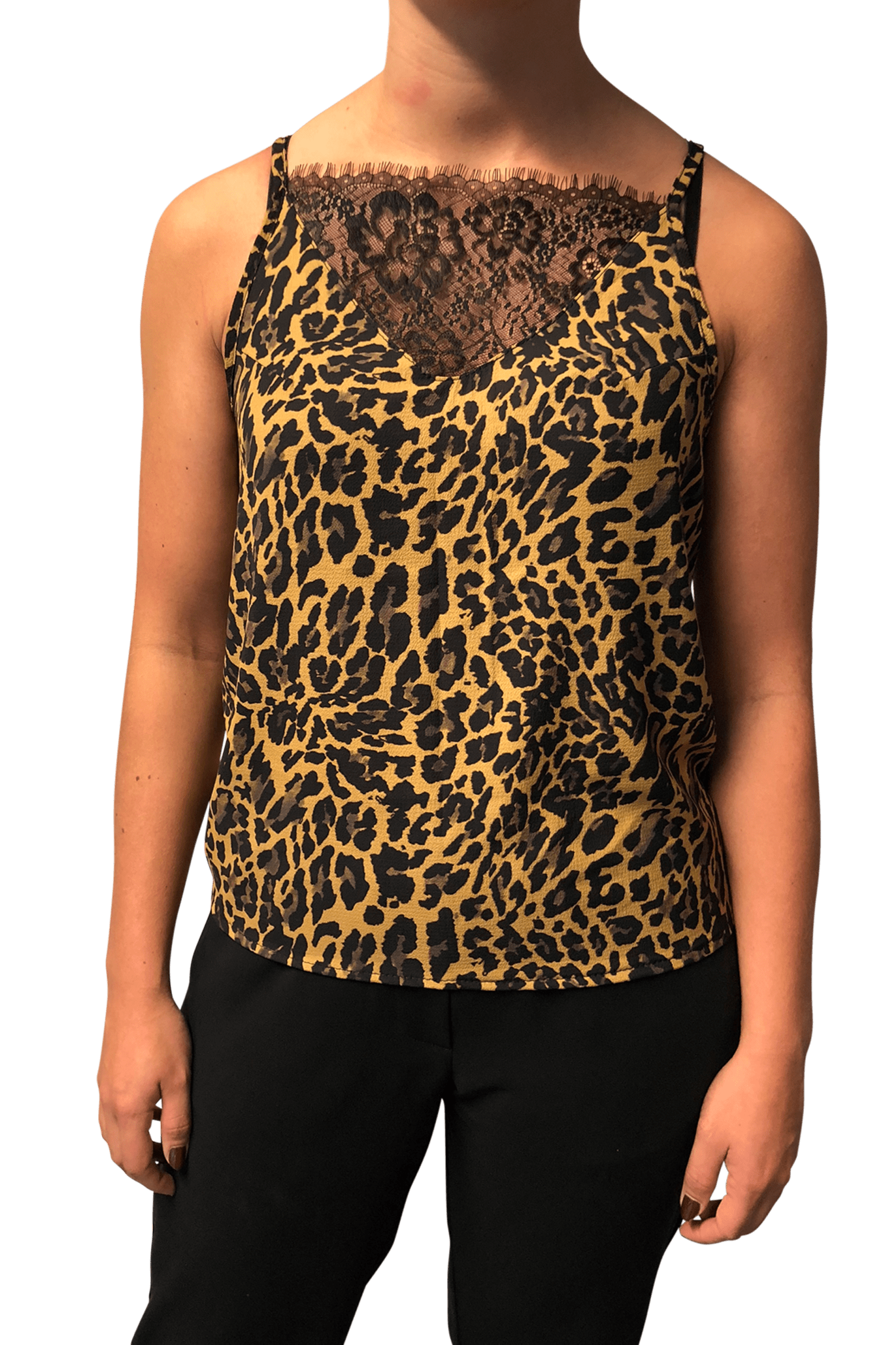 LACE TOP BLACK COLOUR (+FARVER)  Seminkjole