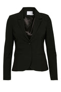 JILLIAN BLAZER - KAFFE (+FARVER) SORT / 32 Seminkjole