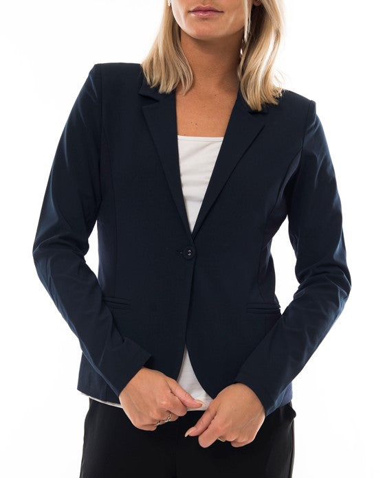 JILLIAN BLAZER - KAFFE (+FARVER)  Seminkjole