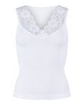 BELEN V LACE TOP TIM OG SIMONSEN (+FARVER) WHITE / S/M Seminkjole