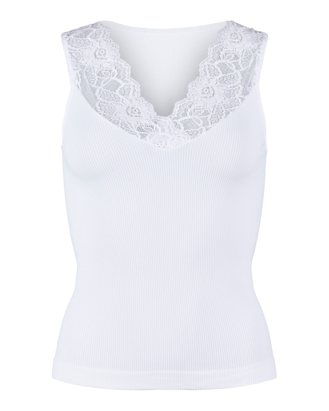 BELEN V LACE TOP TIM OG SIMONSEN (+FARVER) WHITE / S/M Seminkjole