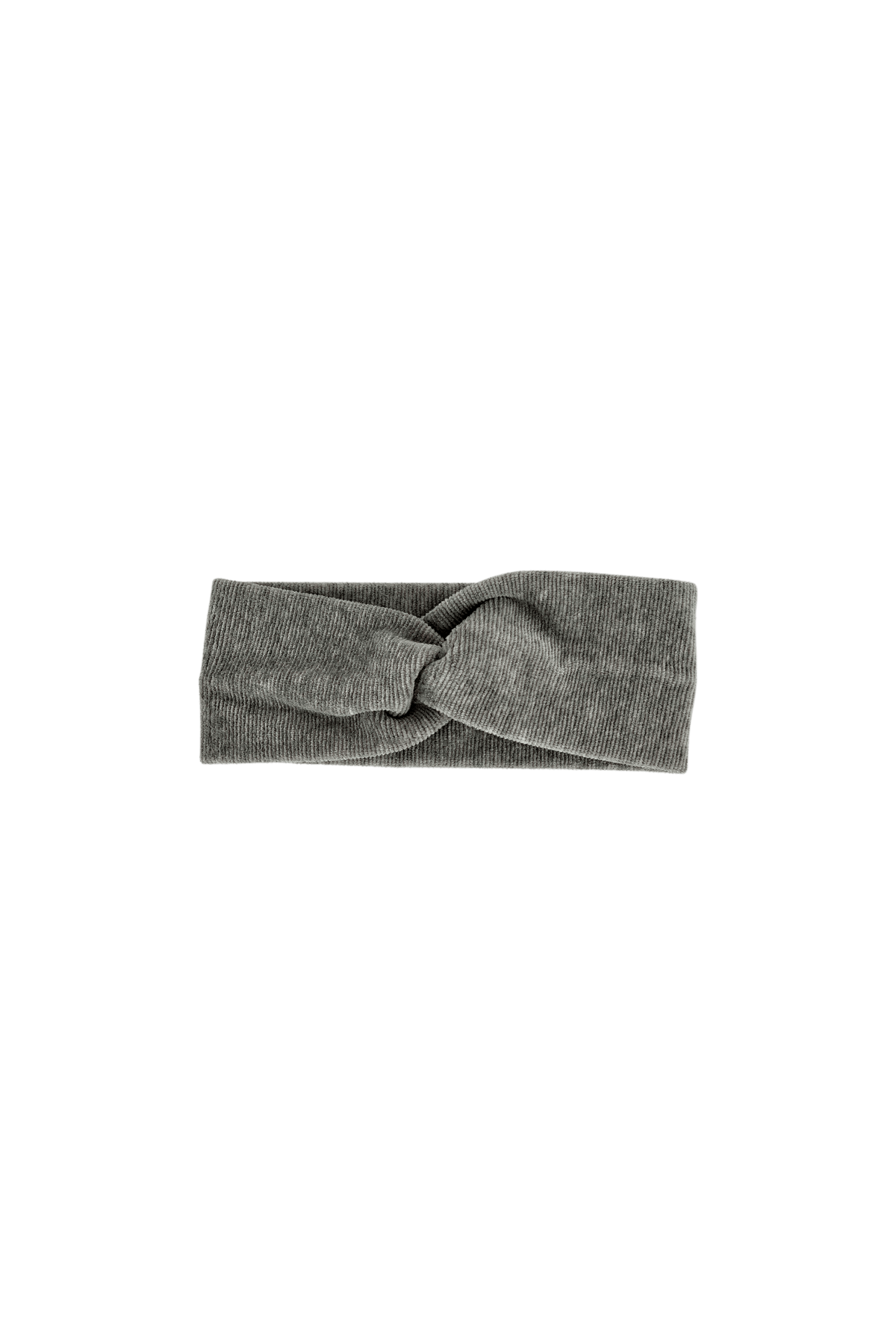 ABBY VELOUR HEADBAND BLACK COLOUR GREY Seminkjole